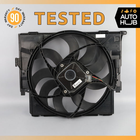 12-18 BMW F30 320i 228i 335i Engine Motor Cooling Radiator Fan Assembly OEM - photo 1