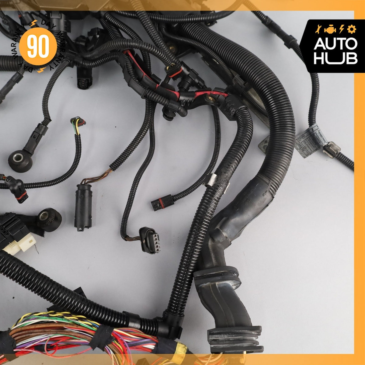 10-11 BMW E70 X5 X6 N63 4.4L V8 Engine Motor Wire Wiring Harness 7601309 OEM - photo 10