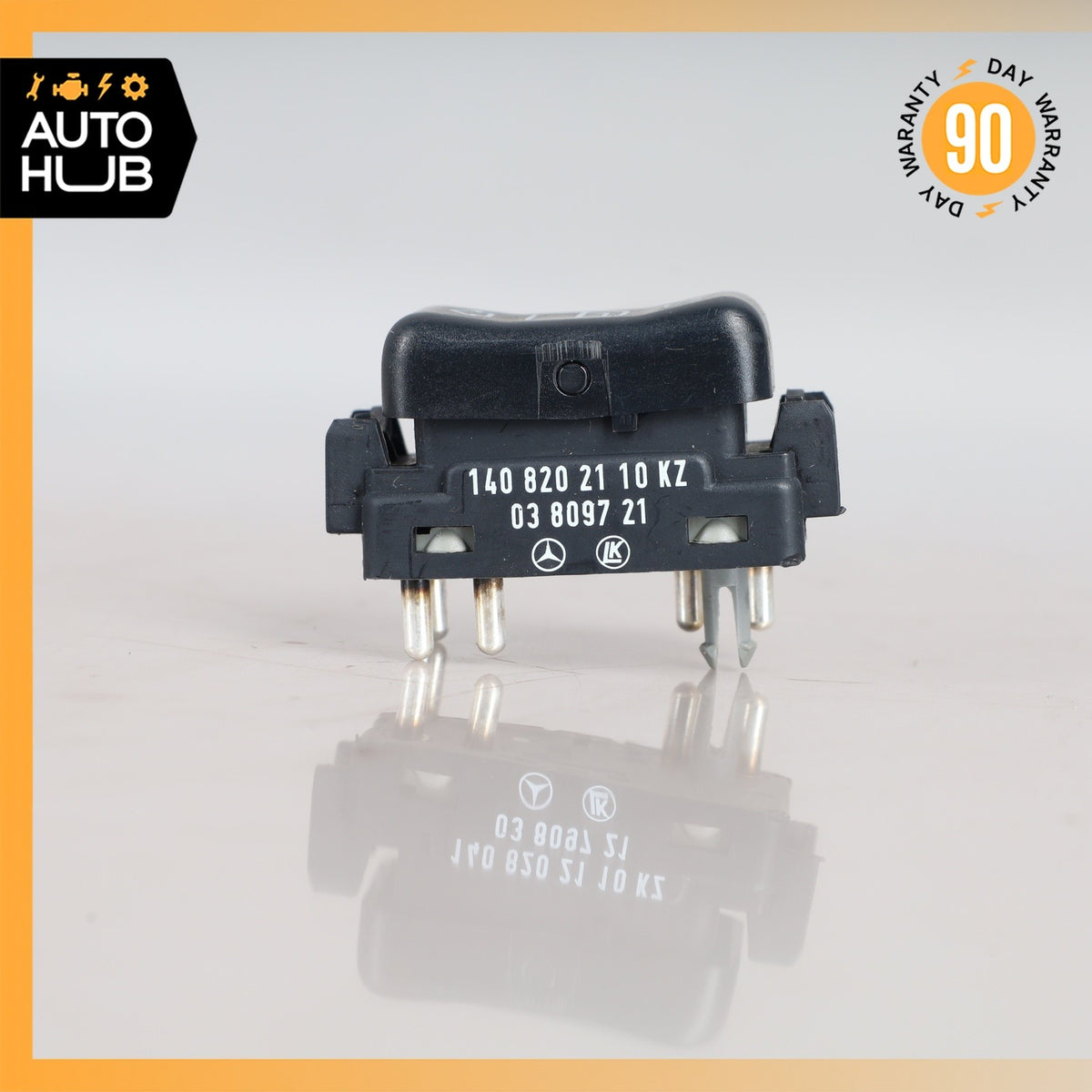 92-99 Mercedes W140 300SE 400SEL Window Regulator Control Switch Button OEM - photo 3