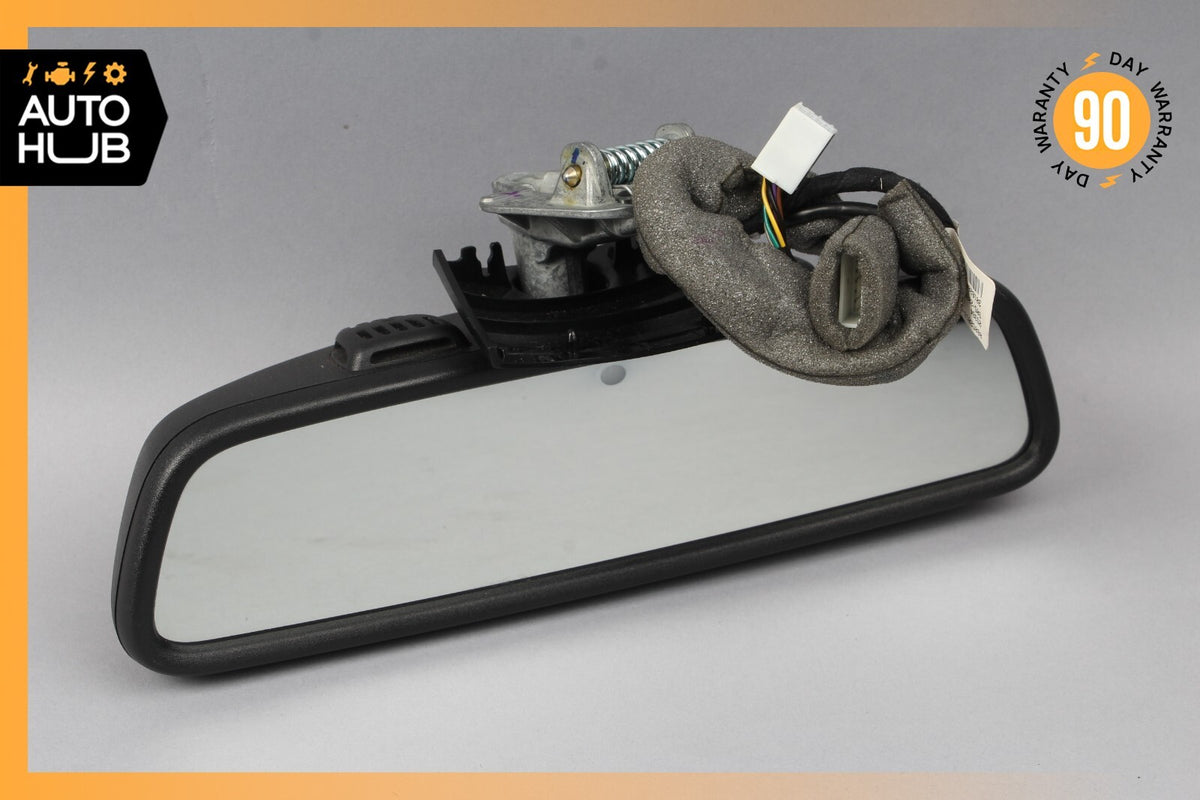 10-16 Mercedes W204 C300 E350 Interior Rear View Mirror 2048104217 Black OEM - photo 1