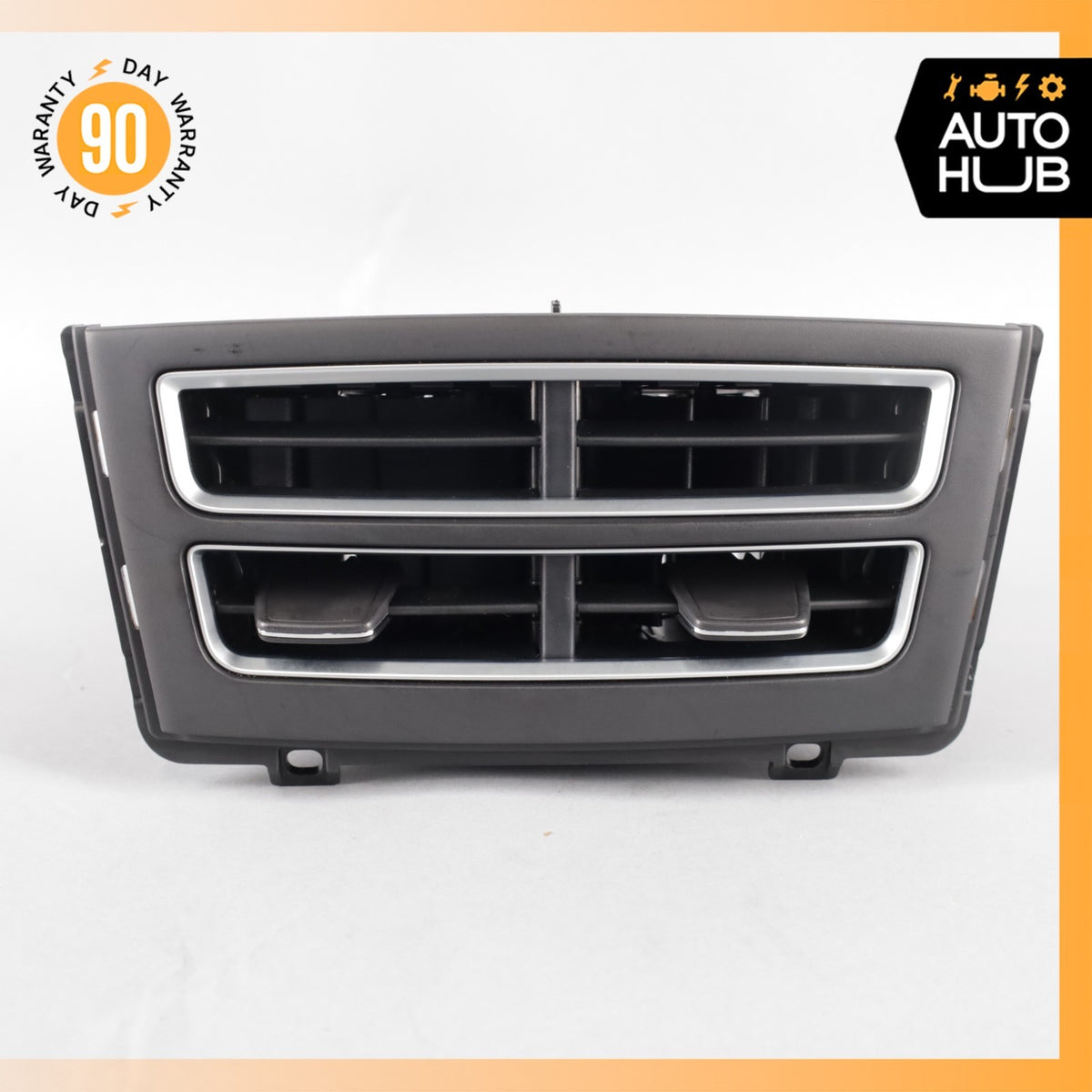 12-15 Tesla Model S Front Dashboard Center Dual A/C AC Air Vent 600601600D OEM - photo 4