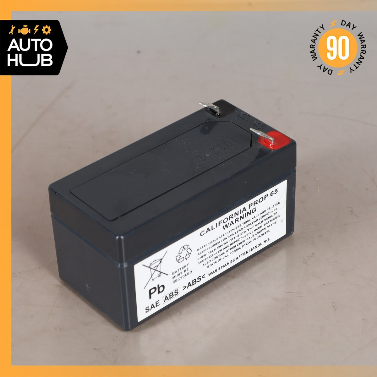 Mercedes X204 GLK250 12V 1.2Ah Auxillary Battery OEM - photo 6