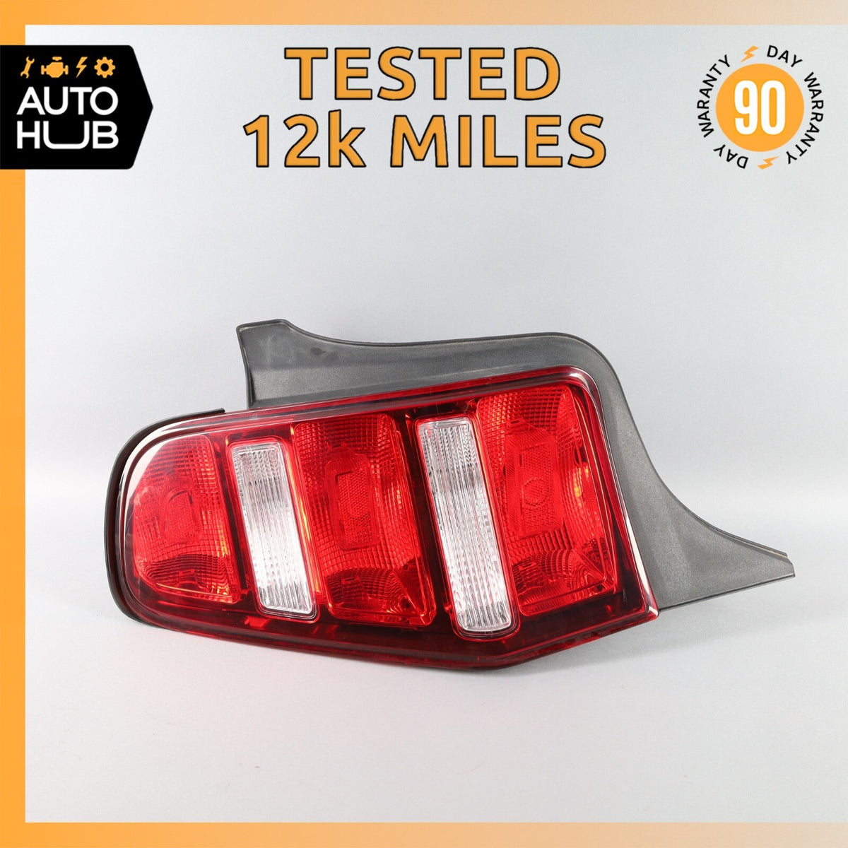2012 Ford Mustang Shelby GT500 Left Driver Side Tail Light Lamp OEM 12k - photo 1