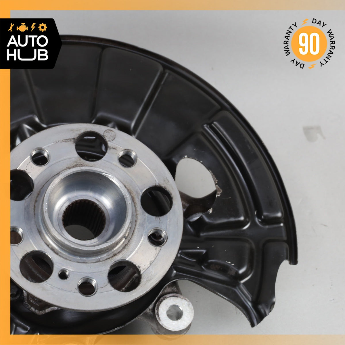 14-20 Mercedes W222 S65 S600 Rear Left Driver Spindle Knuckle Hub OEM - photo 2