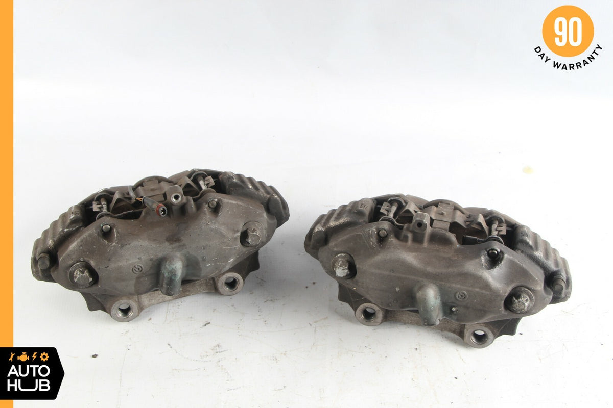 07-13 Mercedes W216 CL550 S400 Front Left And Right Brake Calipers Set OEM - photo 7