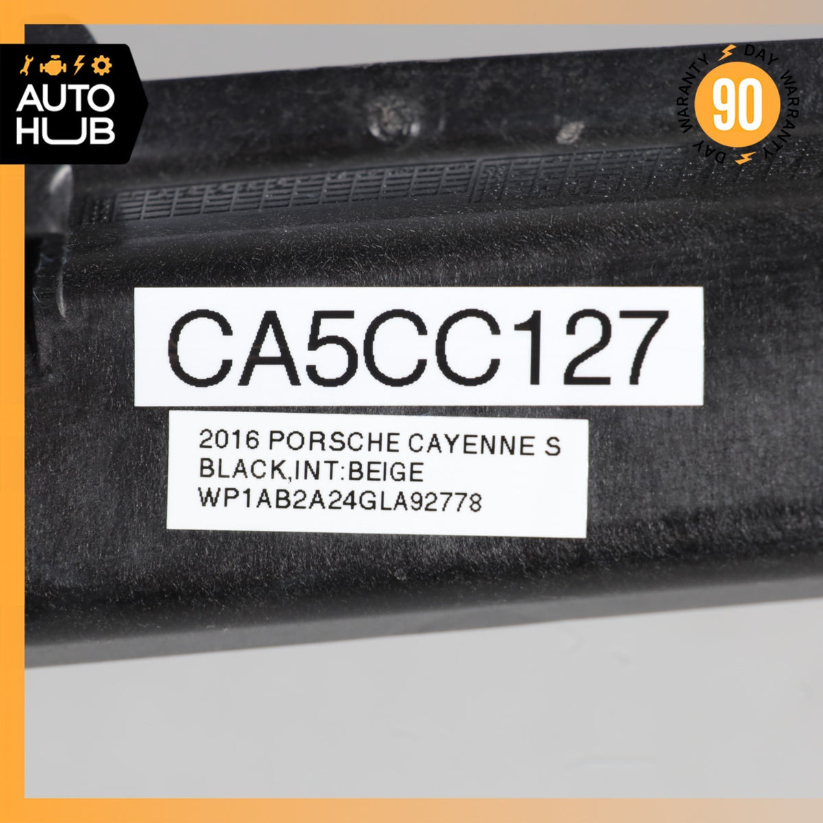 11-18 Porsche Cayenne 958 Front Bumper Reinforcement Crossmember Bracket OEM - photo 12