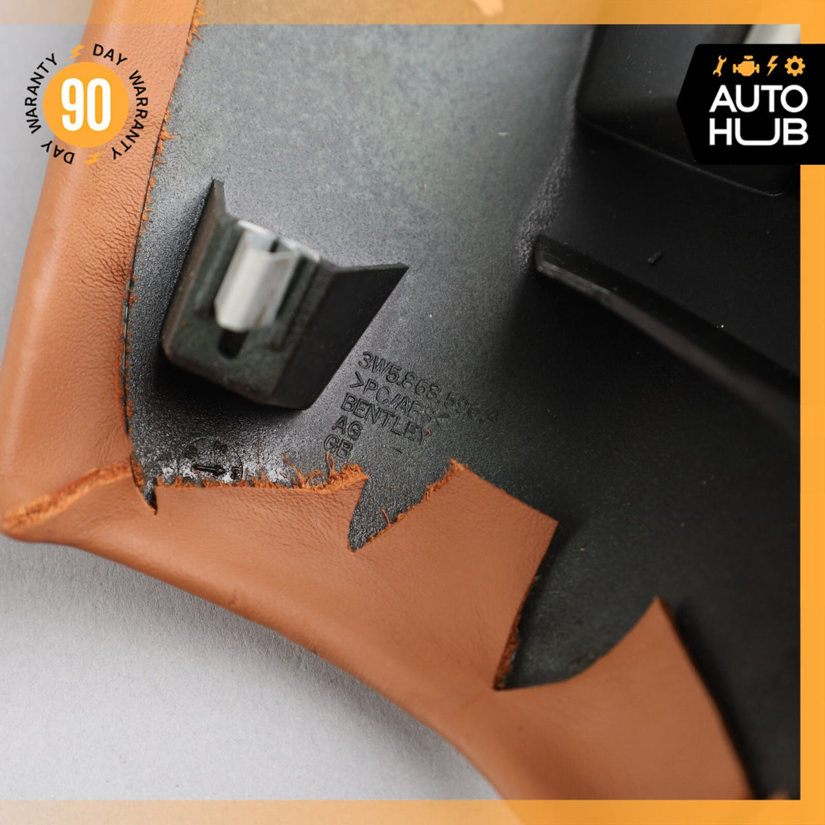 Bentley Continental Flying Spur Rear Right Side D-Pillar Cover Trim OEM 58k - photo 7