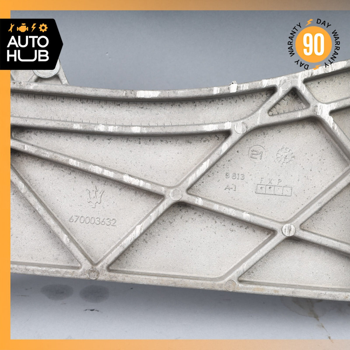 14-20 Maserati Ghibli Quattroporte SQ4 AWD Gearbox Transmission Mount Bracket - photo 3