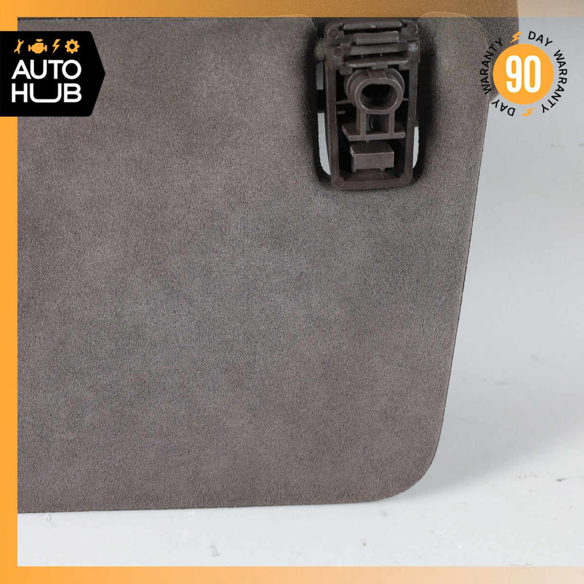 11-18 Porsche Cayenne 958 Sun Visor Sunvisor Left Side Suede Brown OEM - photo 6
