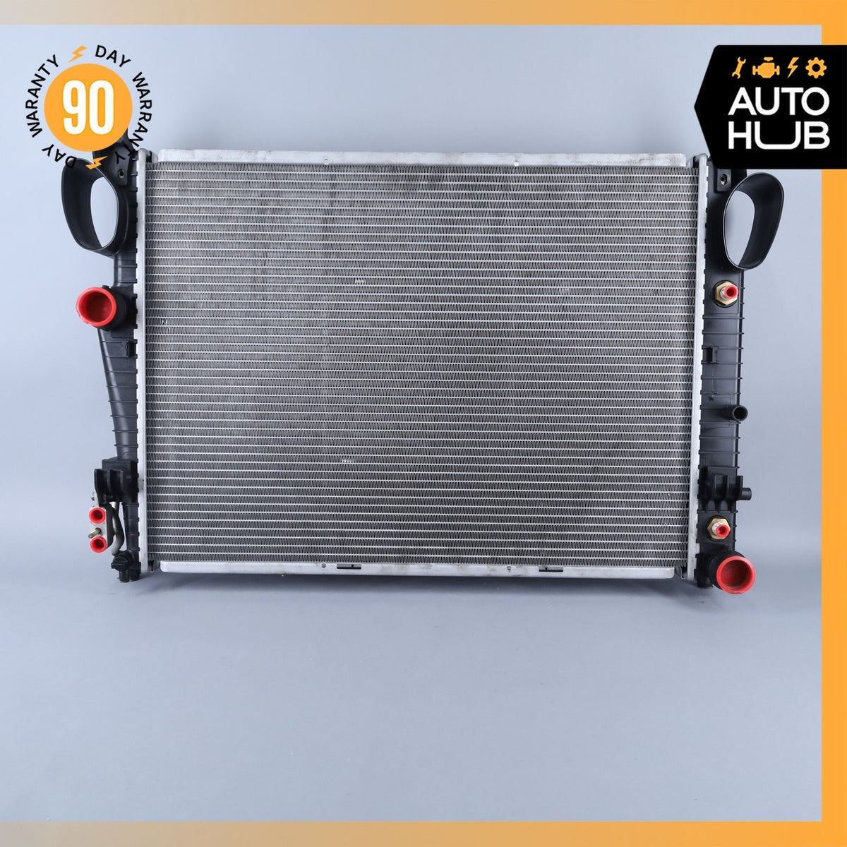 2007 Mercedes R230 SL550 Engine Cooling Radiator A/C Condensor Oil Cooler OEM - photo 2