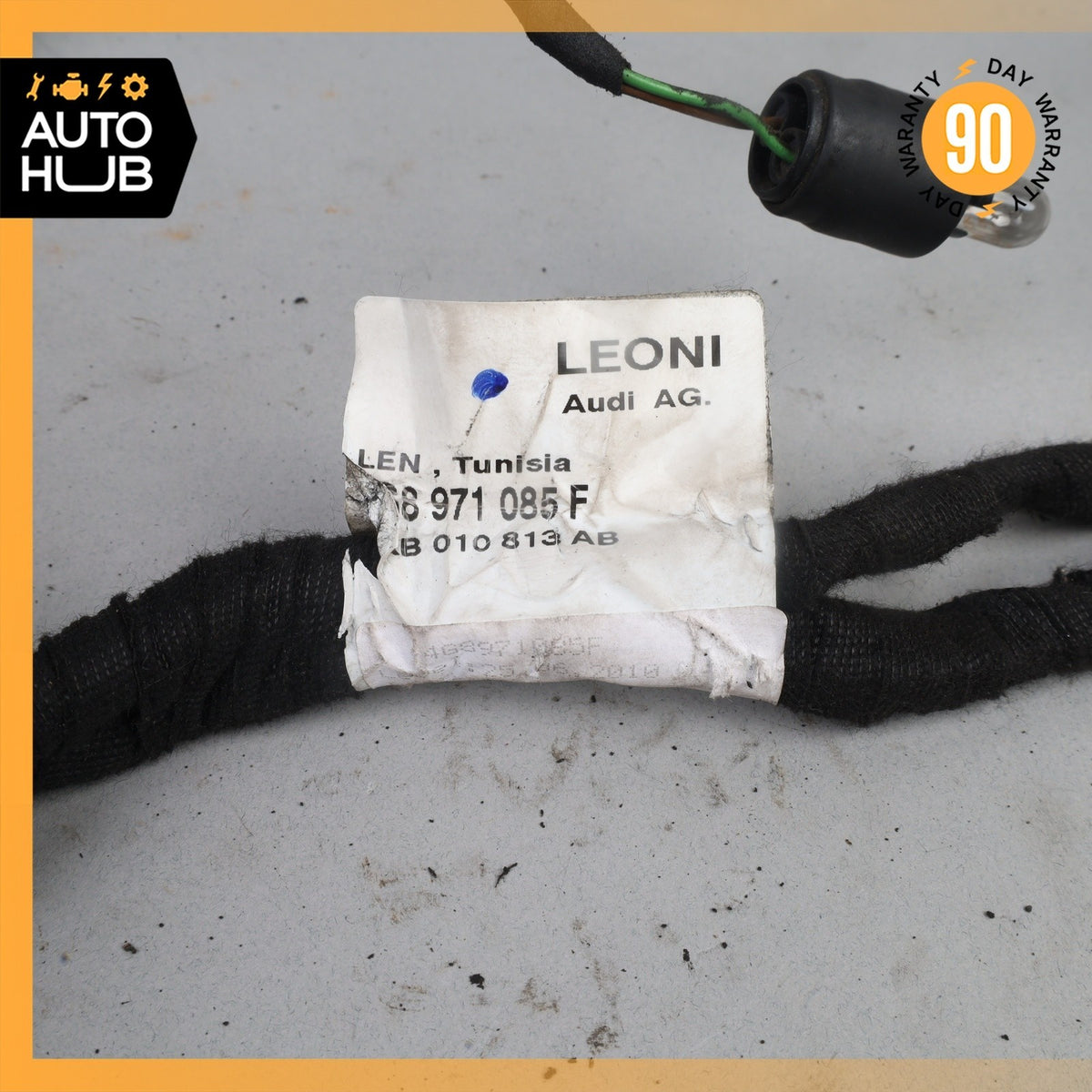 12-15 Audi 4G8 A7 S7 Rear Bumper Wire Harness w/ PDC Parking Sensors OEM - photo 2