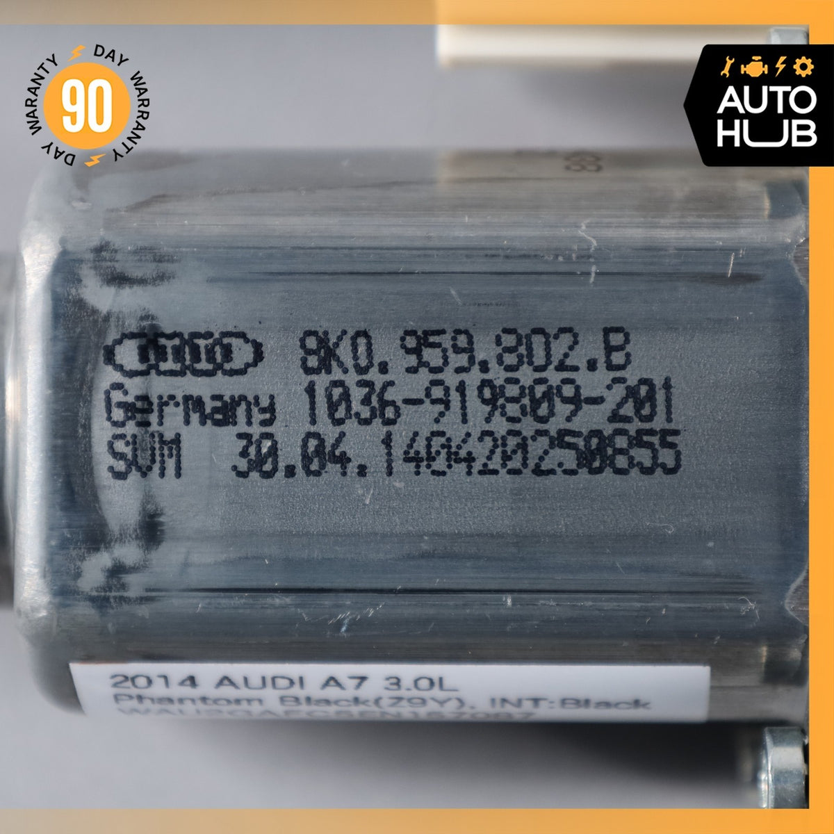 Audi 4G8 A7 S7 Front Right or Rear Left Window Regulator Motor 8K0959802B OEM - photo 8