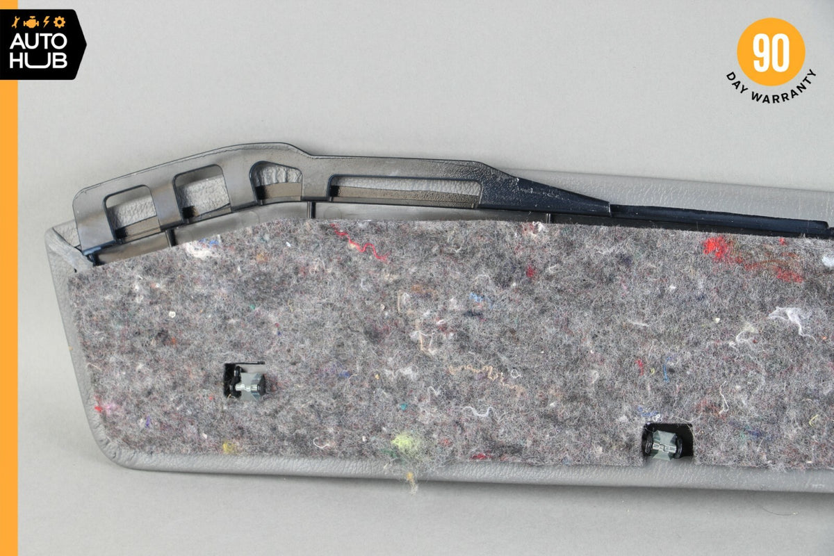 07-14 Mercedes W216 CL550 Center Console Right Side Molding Trim Cover Gray OEM - photo 8