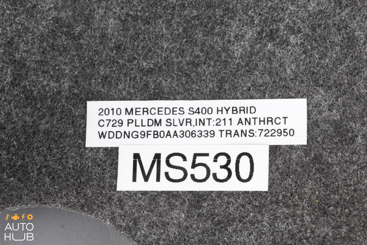 10-13 Mercedes W221 S400 S450 Lower Bottom Seat Bladder Bolster Front Right OEM - photo 12