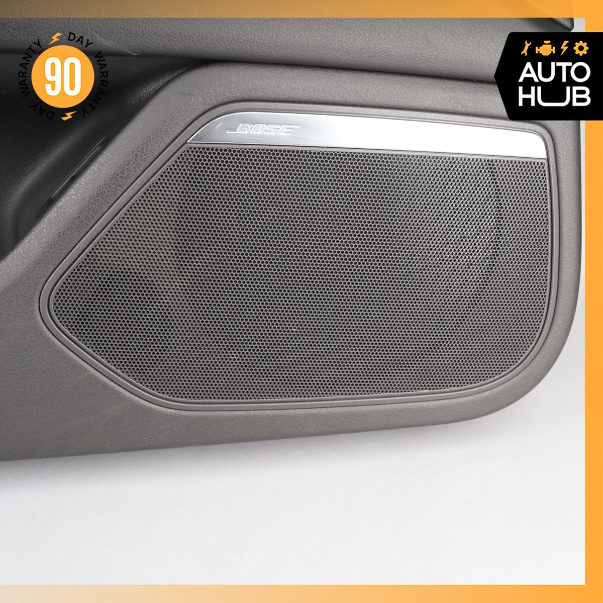 12-18 Audi 4G8 A7 Front Left Driver Door Panel Cover Trim Black Wood OEM - photo 13
