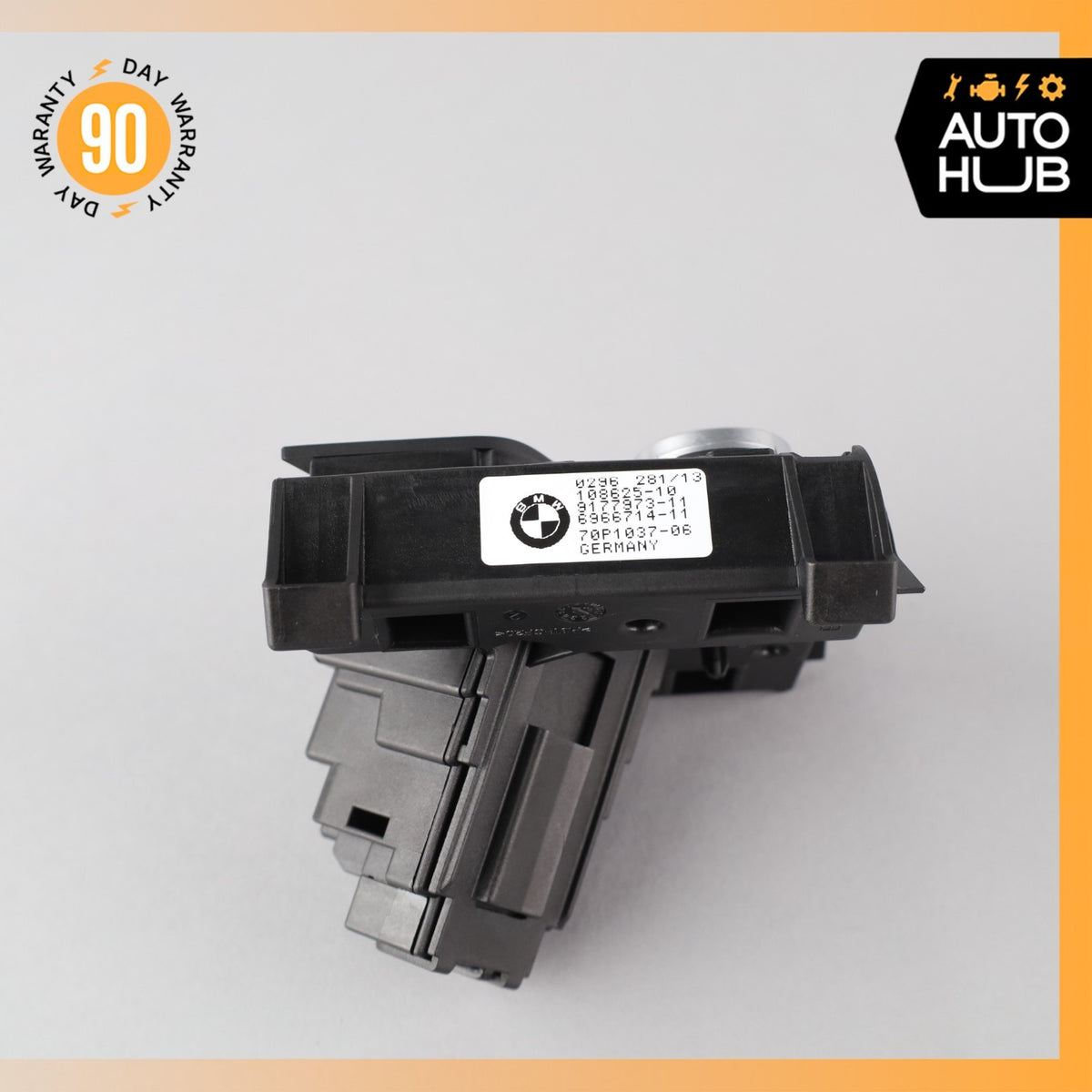 BMW E71 X6M Engine Start Stop Ignition Switch w/ Trim 9177973 OEM 62k - photo 7