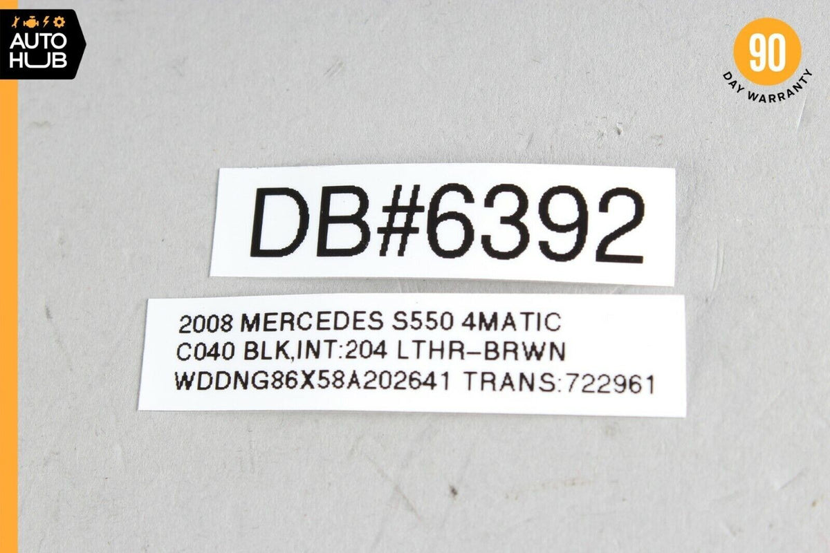 07-09 Mercedes W221 S550 S450 S63 AMG Door Harness Rear Left or Right Side OEM - photo 10