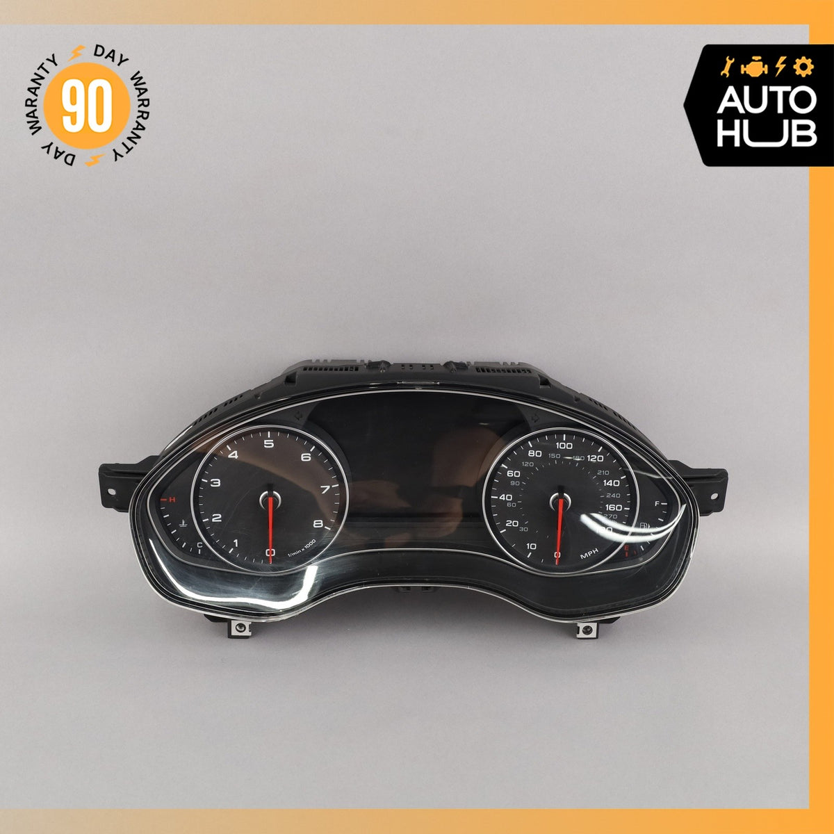 12-18 Audi C7 A6 Instrument Cluster Speedometer OEM 108k - photo 3