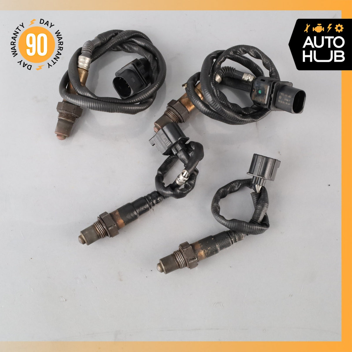 Mercedes W209 CLK350 S63 AMG S550 GLK350 Oxygen O2 Sensor Lambda Set of 4 OEM - photo 3