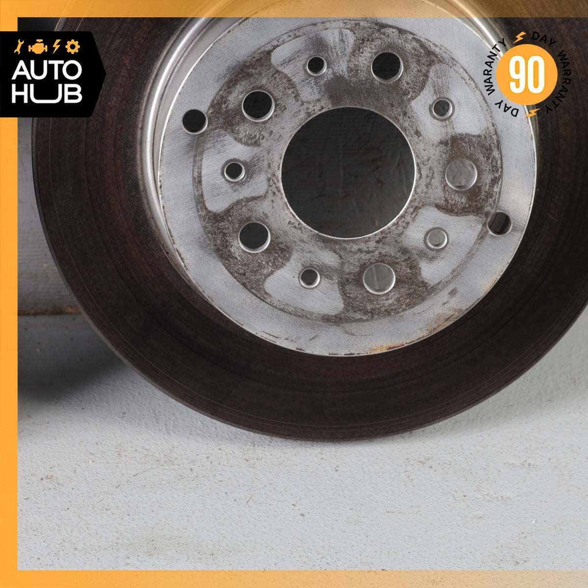 04-06 Maserati Quattroporte M139 Rear Brake Rotors Disc Left & Right Set OEM 84k - photo 4