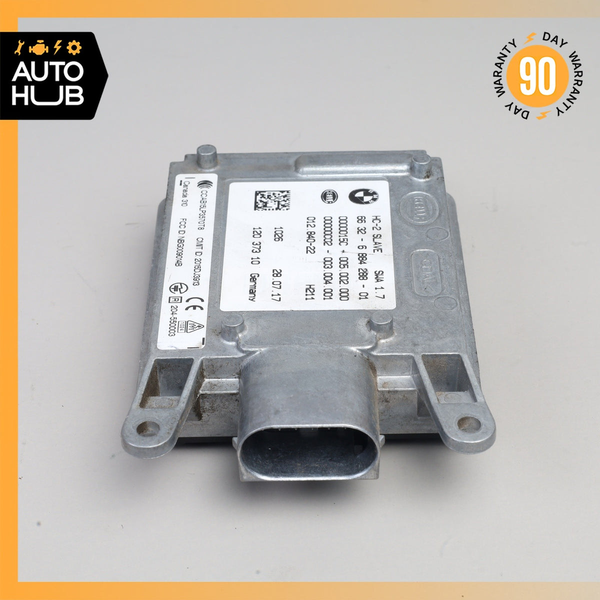 12-18 BMW F30 330e 320i 328i Rear Left Blind Sport Radar Sensor Module OEM 61k - photo 7