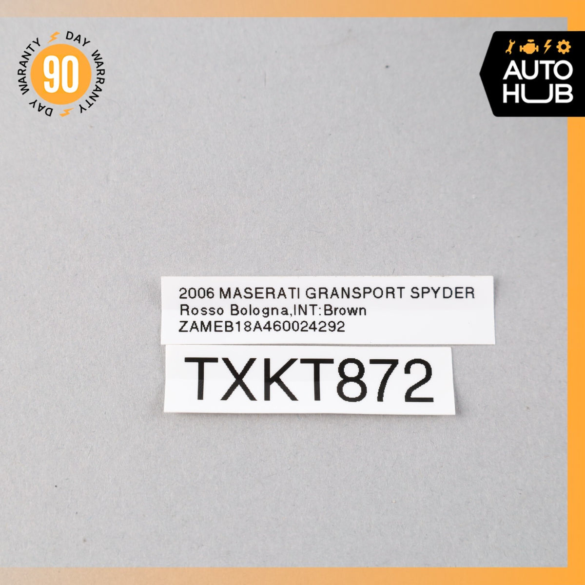 Maserati M138 GranSport Spyder Right Side Knock Sensor OEM 46k - photo 8