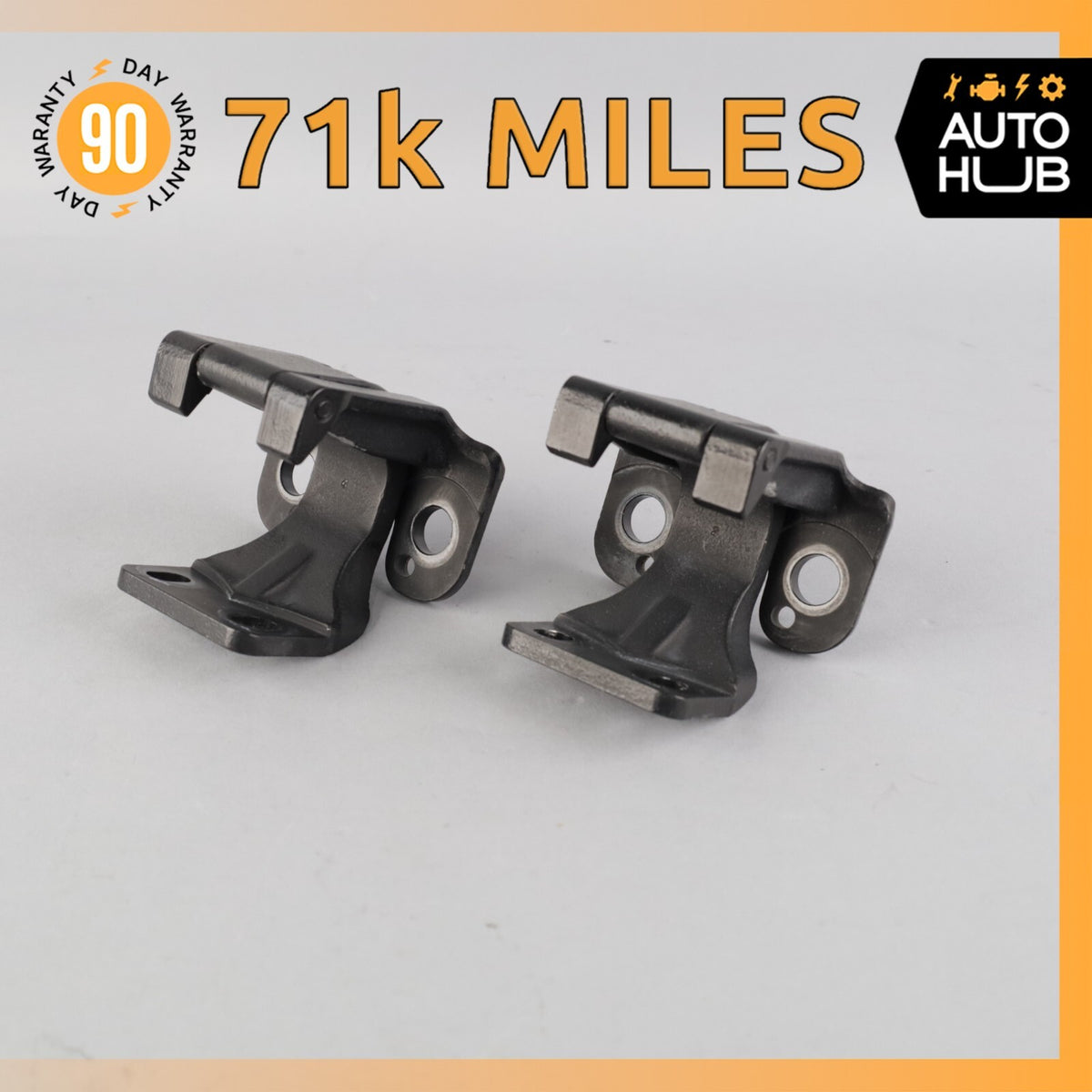 Bentley Continental GTC Right & Left Side Convertible Top Hinge Bracket Set OEM - photo 1