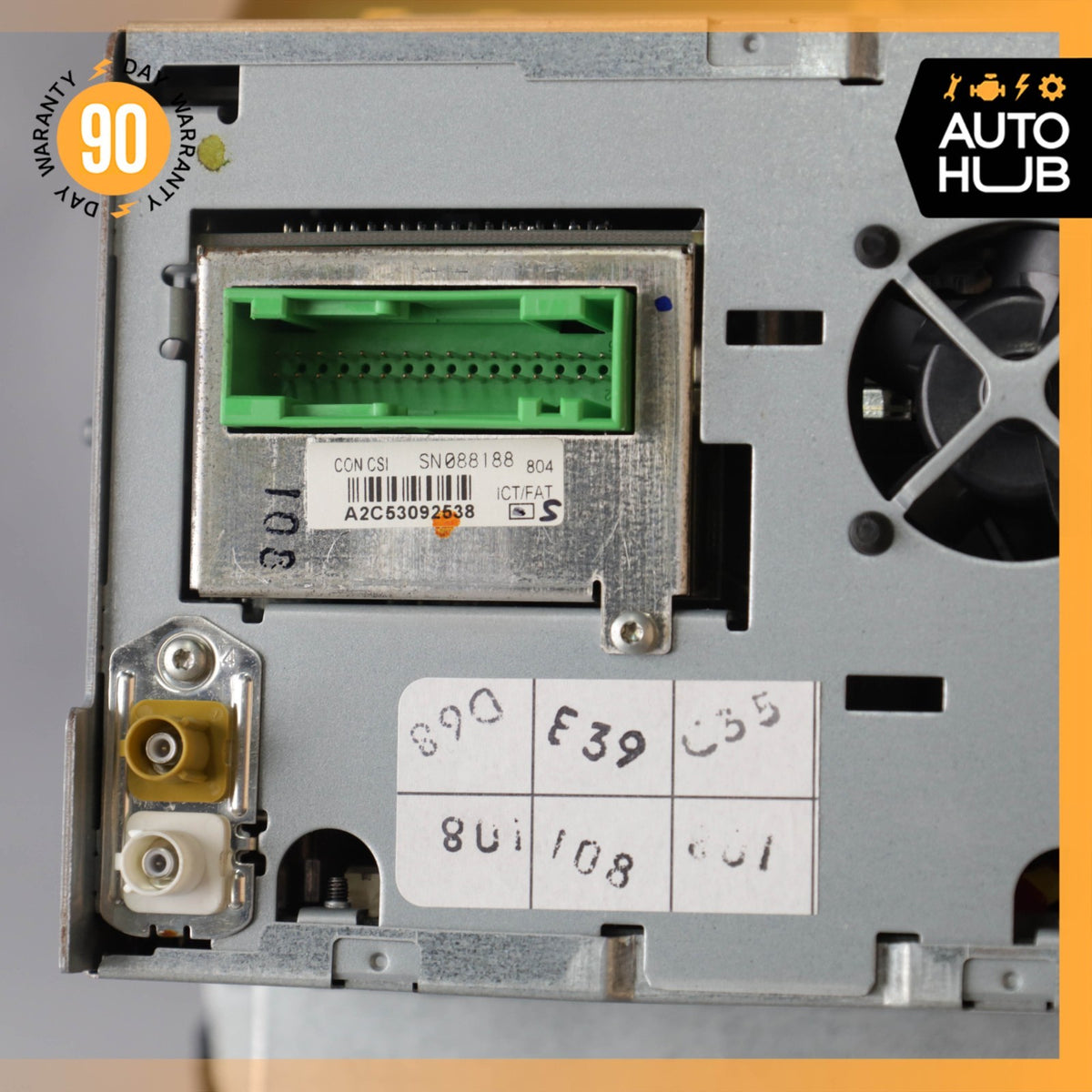 08-09 Bentley Continental GTC GT Command Head Unit Navigation Radio OEM 19k - photo 22
