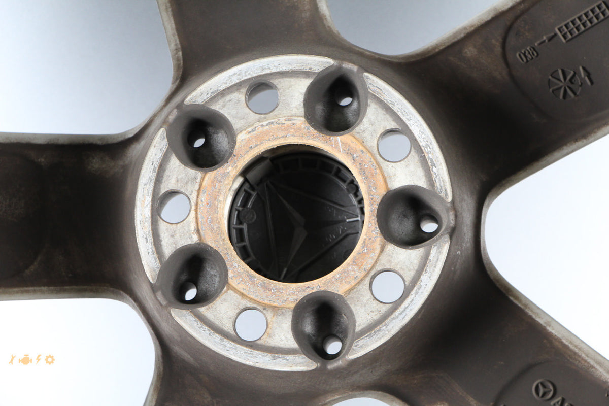 Mercedes R230 SL550 SL600 Rear Wheel Rim 9.5 X R18 2304014102 OEM - photo 11
