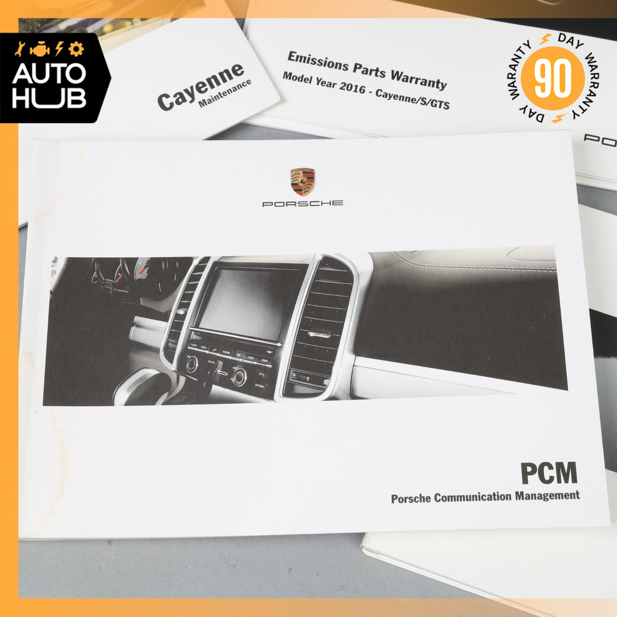 2016 Porsche Cayenne 958 S Operator's Owner's Manual Book Assembly OEM - photo 6
