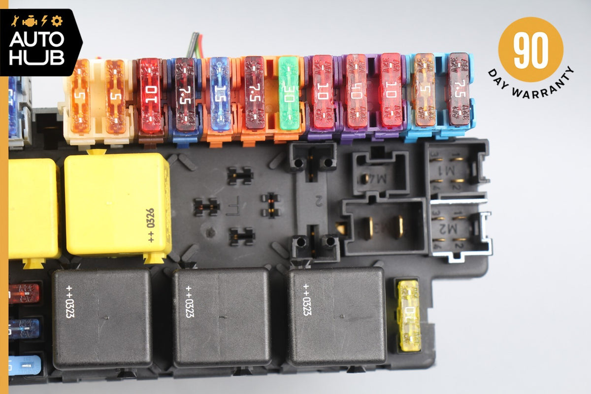 03-12 Mercedes R230 SL500 SL55 Front Left SAM Fuse Box Control Module OEM - photo 3