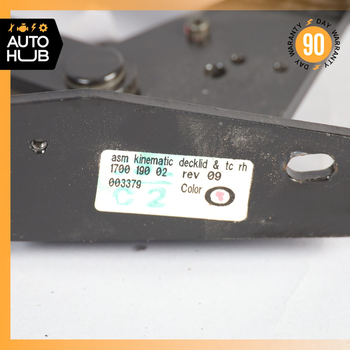 04-09 Cadillac XLR Right Side Convertible Top Hinge Frame 170014902 OEM 81k - photo 11