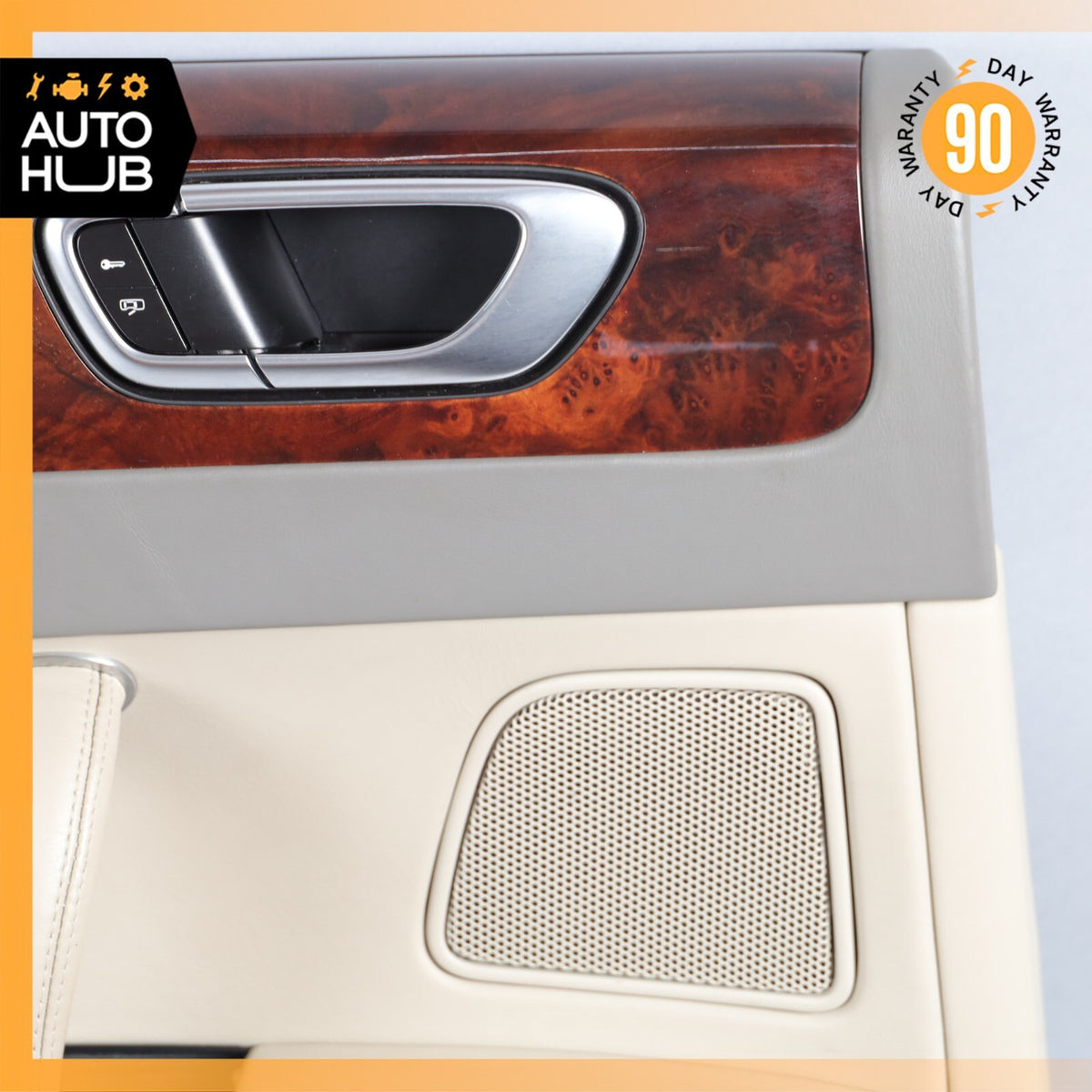 Bentley Continental Flying Spur Rear Left Side Interior Door Panel OEM 80k - photo 3