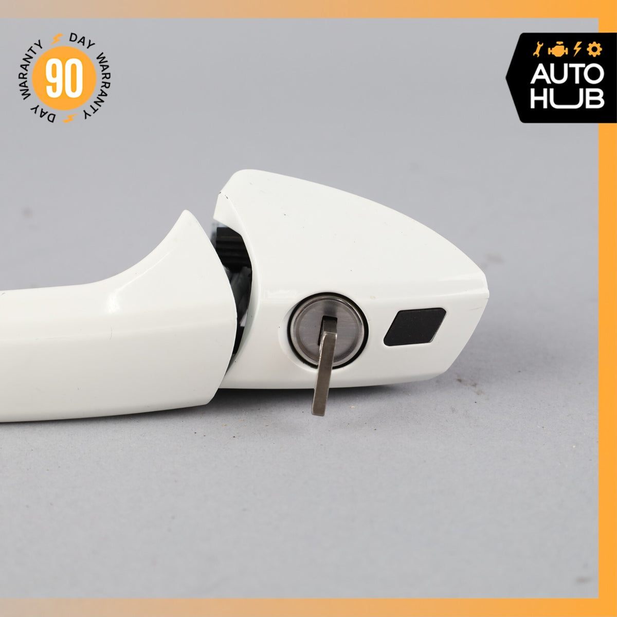 2014 Mercedes X166 GL450 Exterior Door Handle Front Left Side White OEM - photo 3