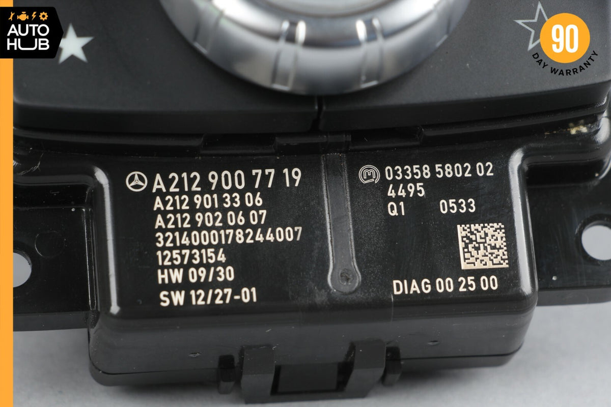 14-17 Mercedes W207 E550 E400 Console Head Unit Controller Knob Multi Switch 30k - photo 9