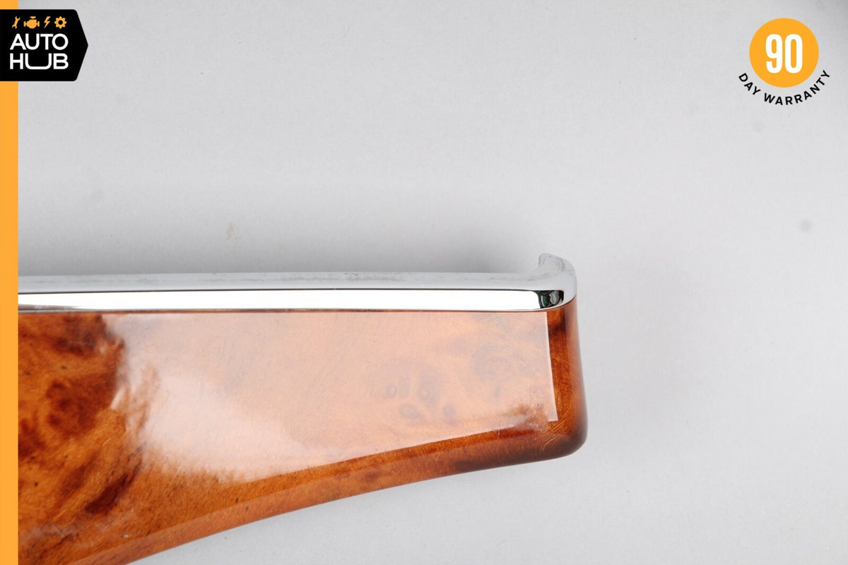 03-09 Mercedes W211 E320 E500 E550 Rear Left Driver Side Door Trim Wood OEM - photo 5