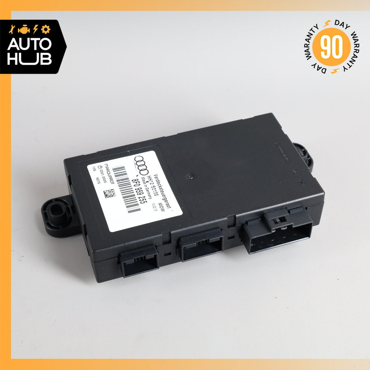 12-17 Audi B8.5 S5 A5 Convertible Roof Top Control Module 8F0959255 OEM 80k - photo 2
