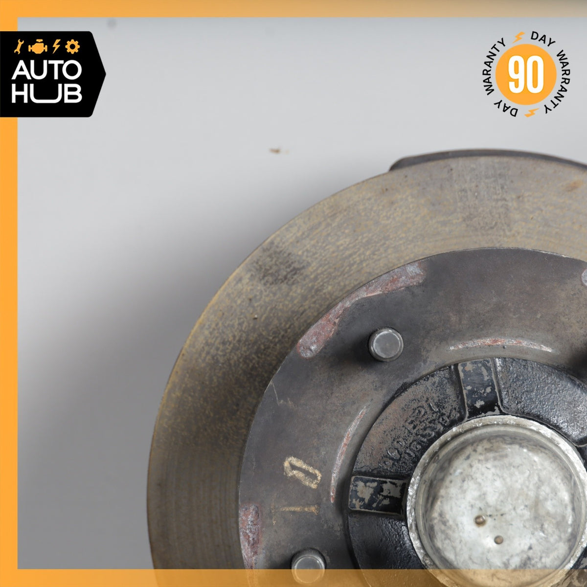 Rolls Royce Silver Spirit Mulsanne Front Right Spindle Knuckle Hub w/ Disc OEM - photo 3