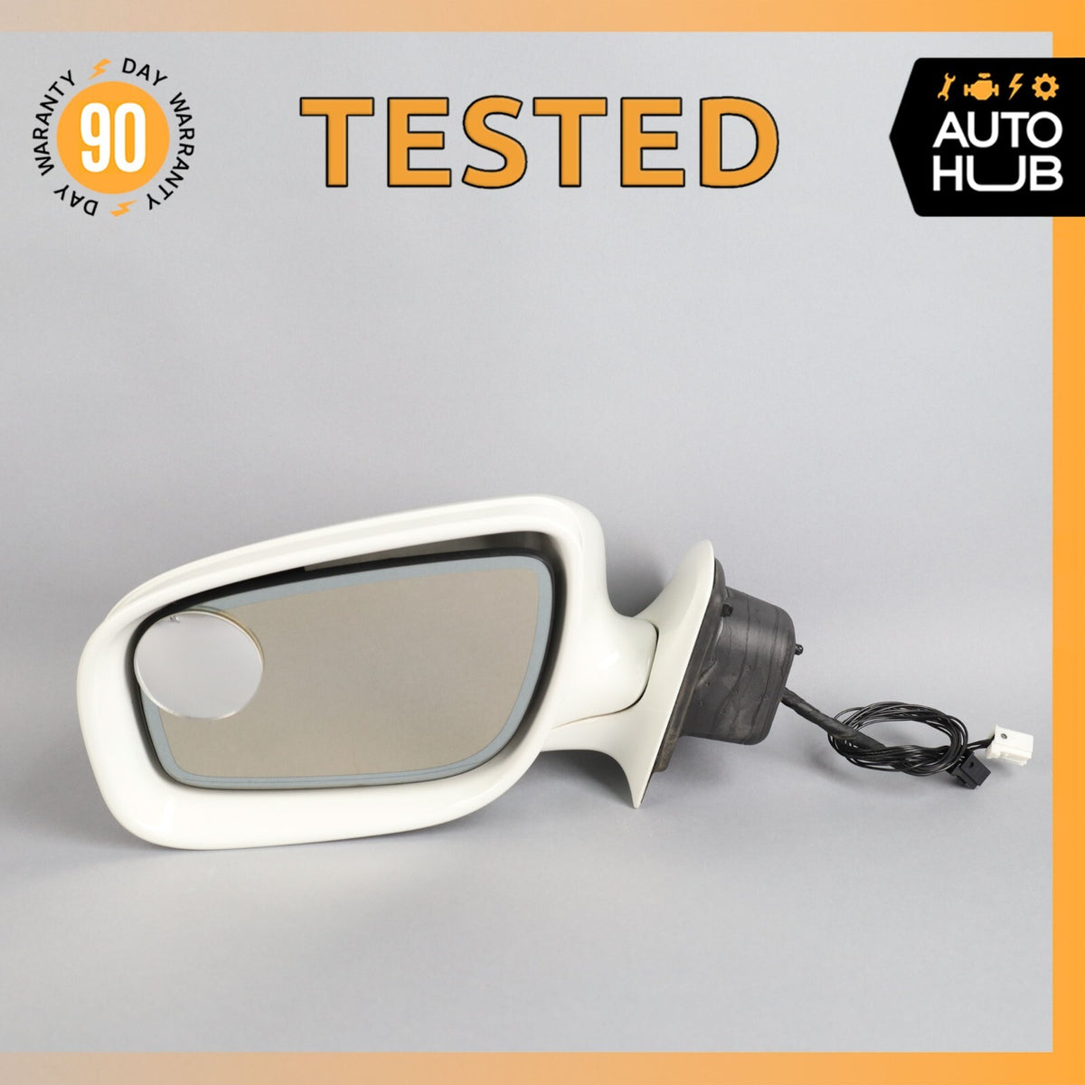 07-09 Mercedes W211 E350 E550 Left Driver Side Rear View Door Mirror OEM - photo 1