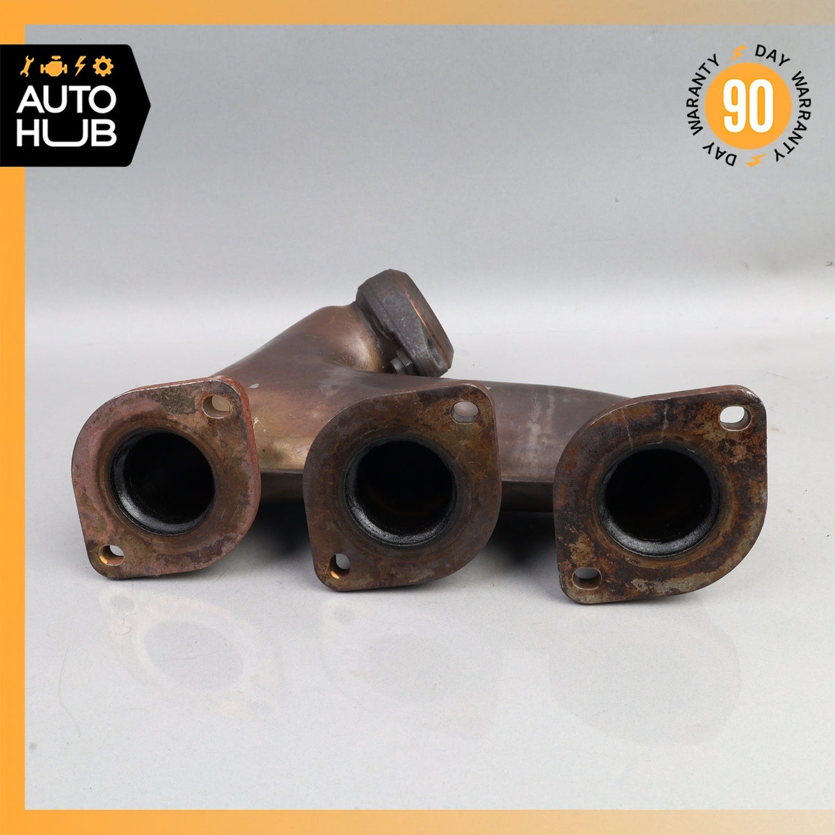 01-02 Mercedes W220 S600 CL600 V12 Exhaust Manifold Rear Set of 2 OEM - photo 6