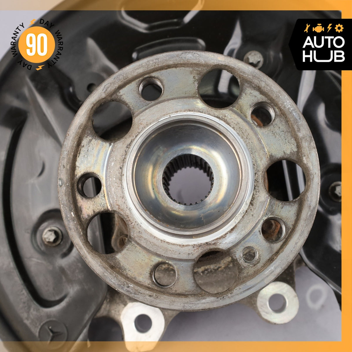 17-20 Mercedes W213 E300 E350 Rear Right Side Spindle Knuckle Hub OEM - photo 6