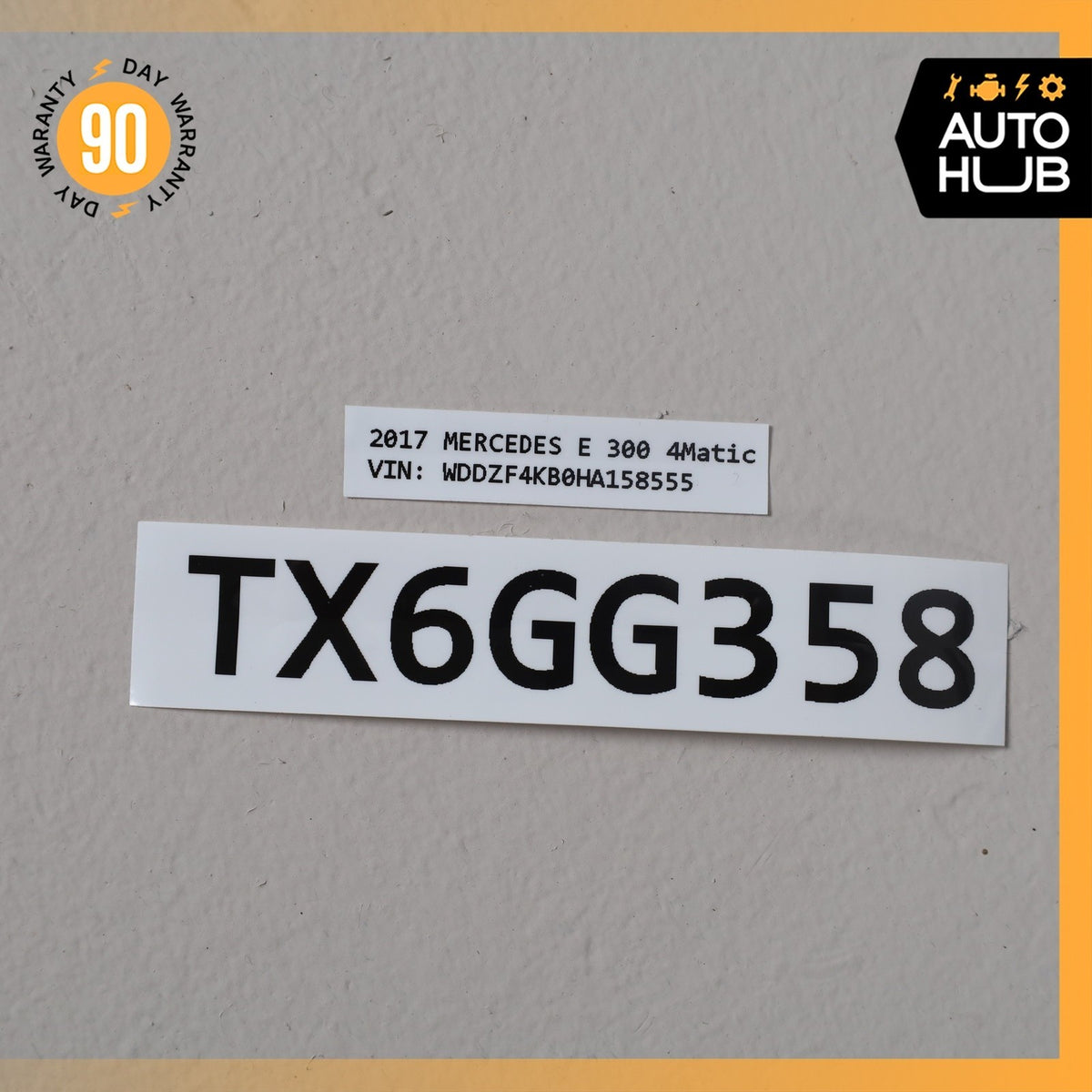 17-23 Mercedes W213 E300 E400 Rear Right Passenger Side Door Shell White OEM - photo 16