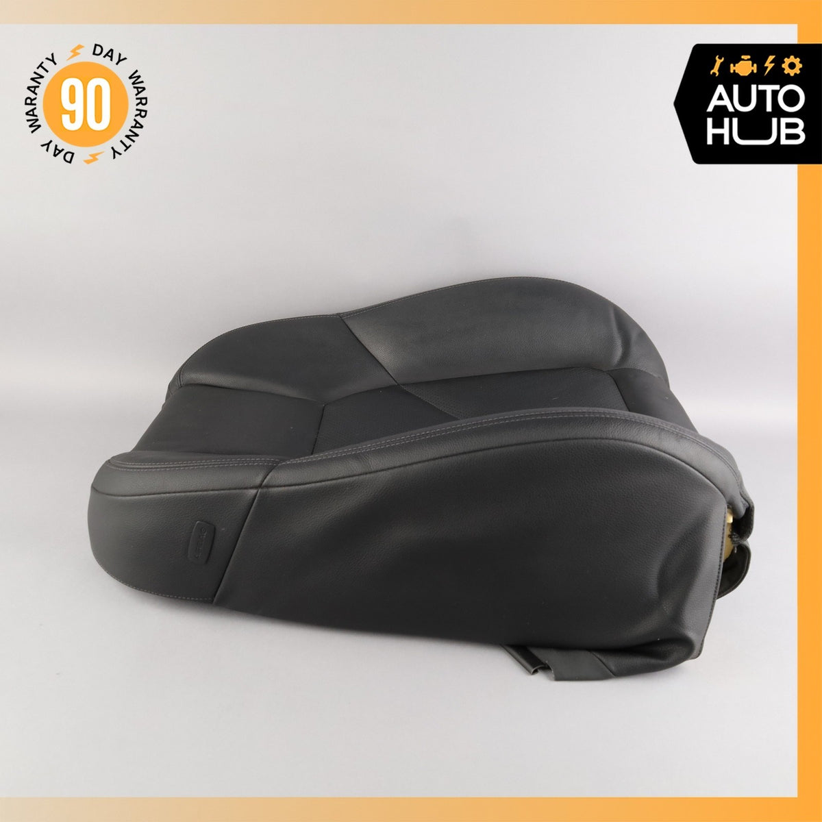 11-18 Porsche Cayenne 958 Front Right Side Seat Upper Cushion Black OEM - photo 15