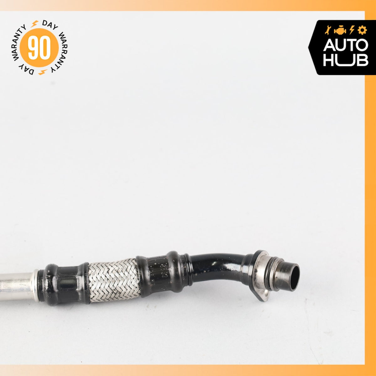 Bentley Continental Flying Spur Turbocharger Return Oil Line Left Side OEM 58k - photo 3