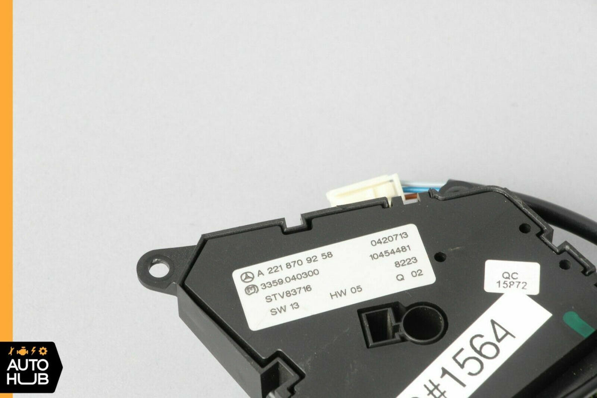 07-14 Mercedes W221 S550 CL550 Front Left Driver Seat Control Memory Switch OEM - photo 10
