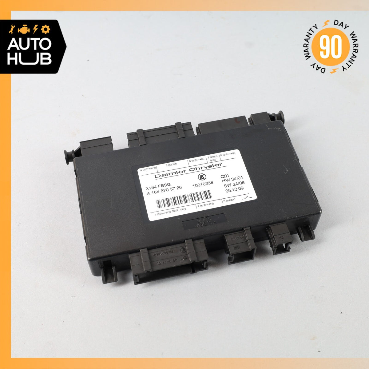 07-12 Mercedes X164 GL550 GL350 Third Seat Row Power Folding Control Module OEM - photo 1