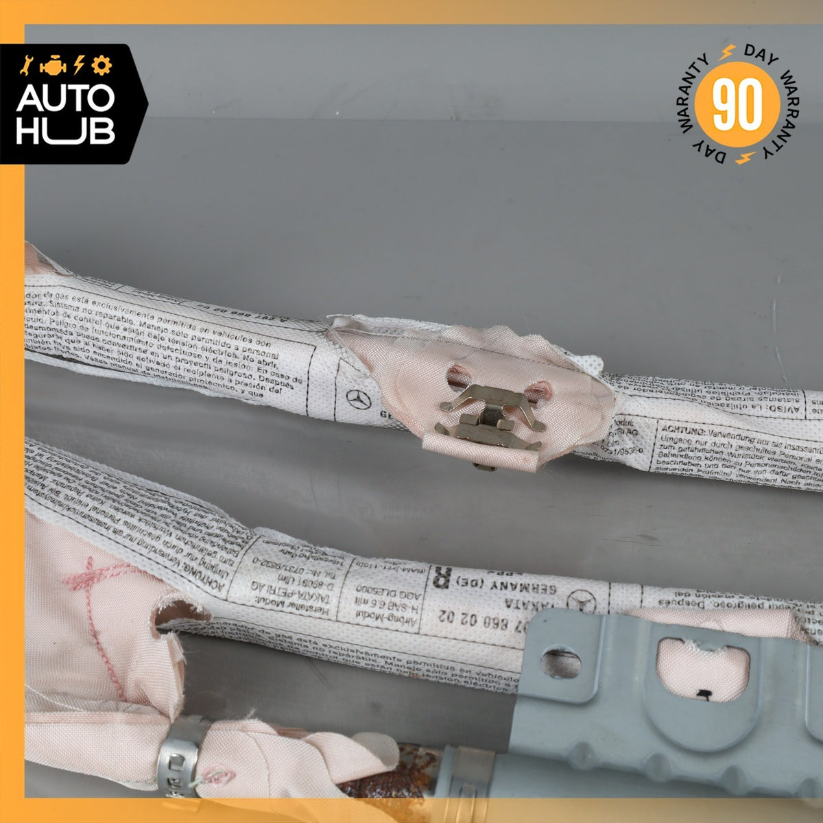 10-17 Mercedes W207 E550 E350 Coupe Roof Curtain Airbag Air Bag Right Side OEM - photo 5
