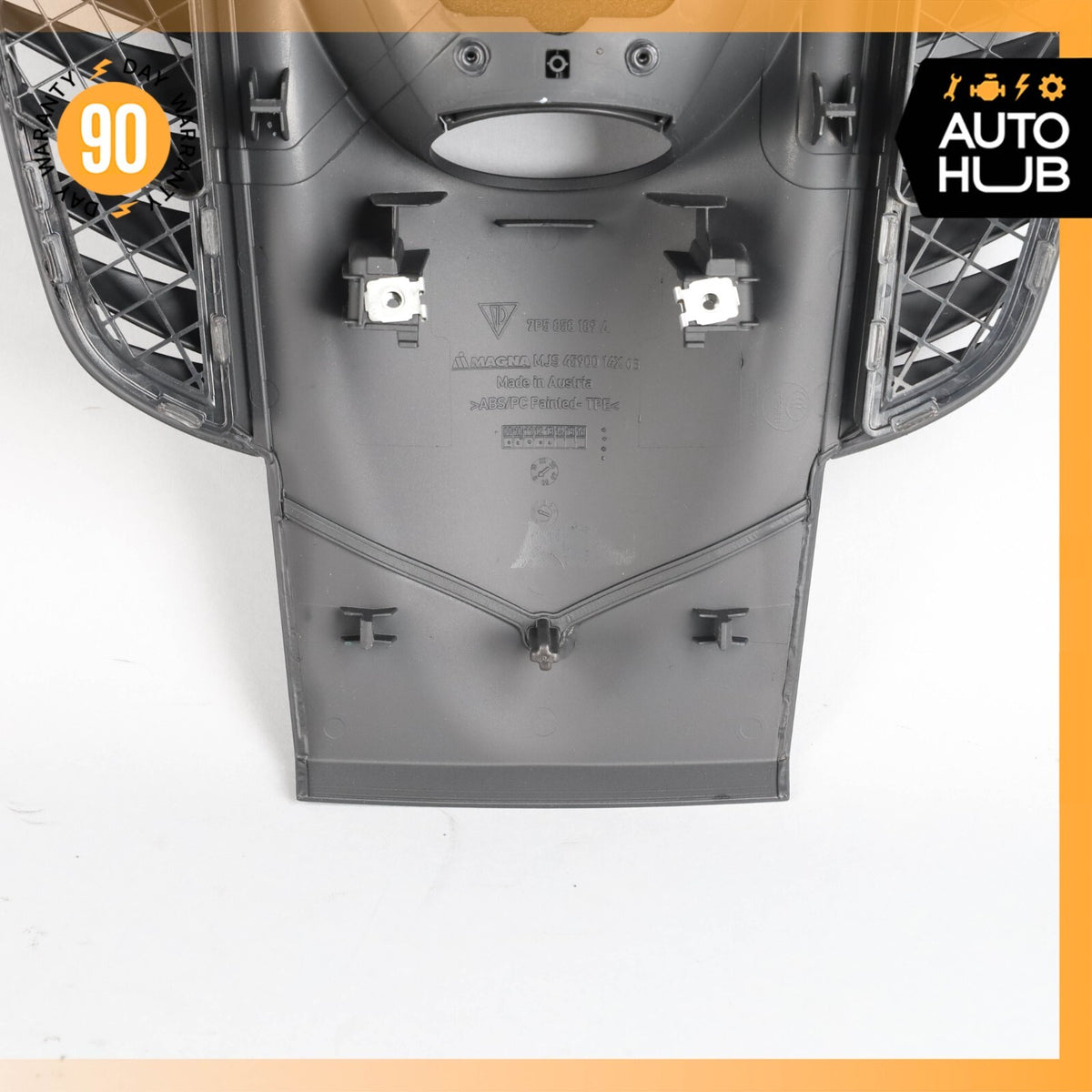 11-16 Porsche Cayenne 958 Dash Dashboard Speaker Cover Grille Grill OEM - photo 8