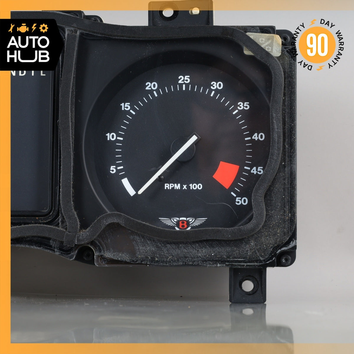 90-91 Bentley Eight / Turbo / Mulsanne Instrument Cluster Speedometer OEM 56k - photo 5