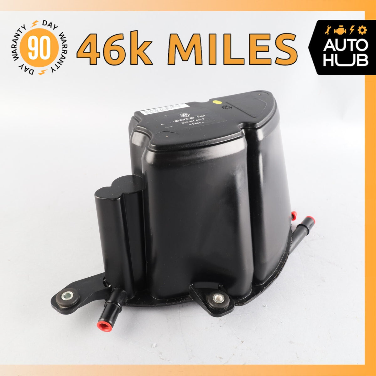 03-17 Bentley Continental GTC GT Fuel EVAP Charcoal Canister Box Vapor OEM 46k - photo 1